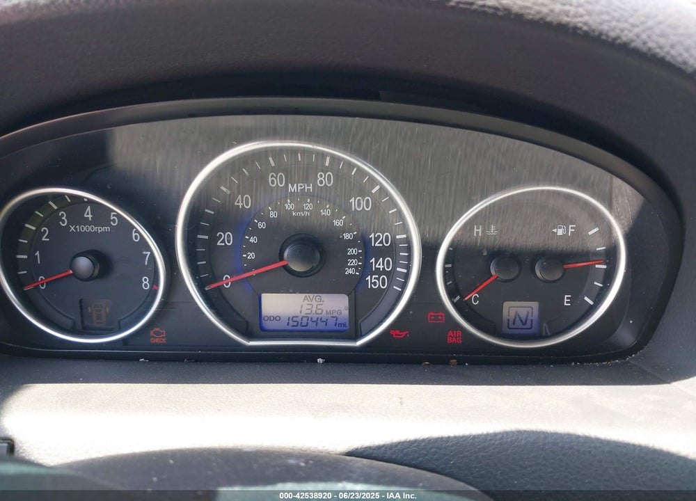 2009 HYUNDAI VERACRUZ GLS VIN: KM8NU73C29U080279