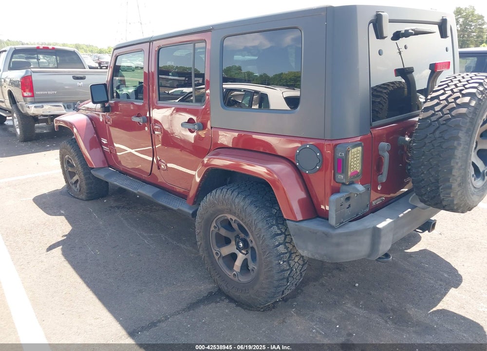 2010 JEEP WRANGLER UNLIMITED SAHARA VIN: 1J4BA5H18AL205611