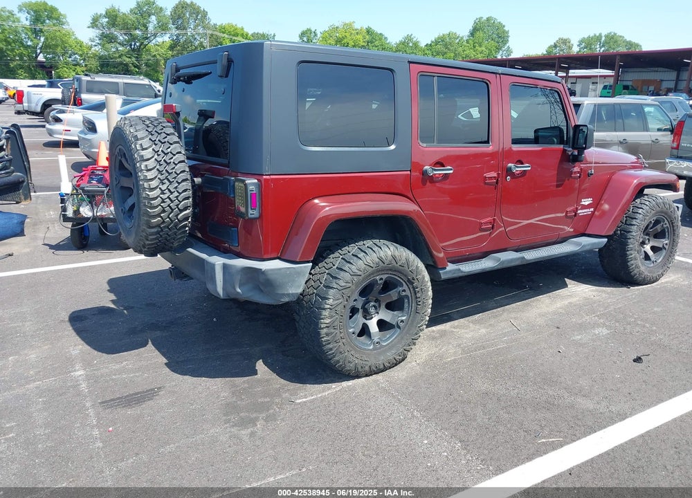 2010 JEEP WRANGLER UNLIMITED SAHARA VIN: 1J4BA5H18AL205611