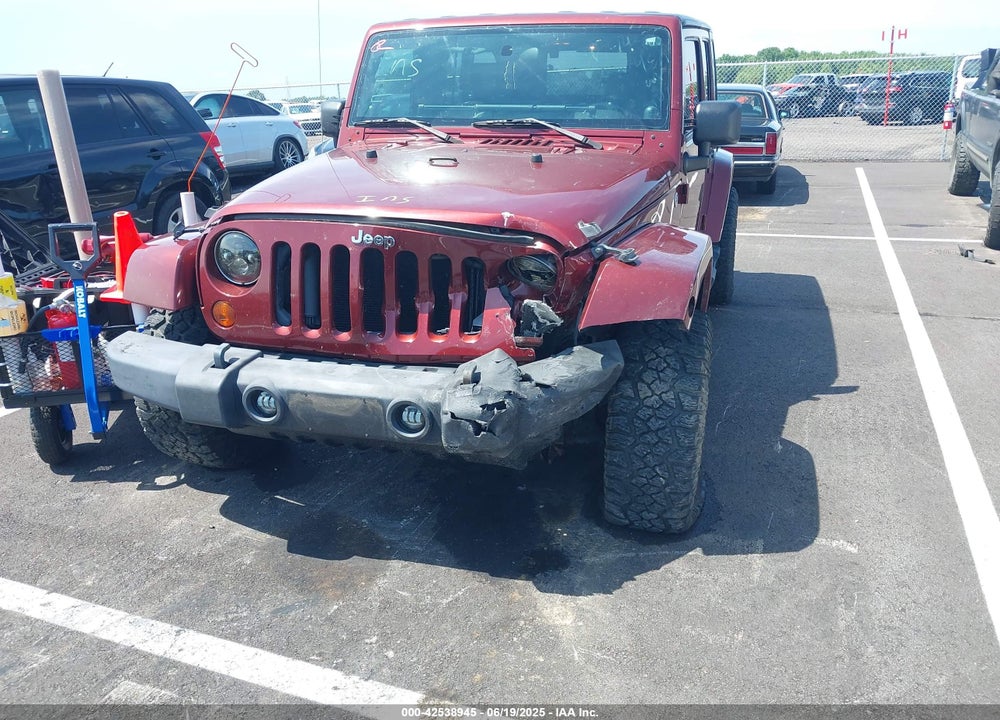 2010 JEEP WRANGLER UNLIMITED SAHARA VIN: 1J4BA5H18AL205611