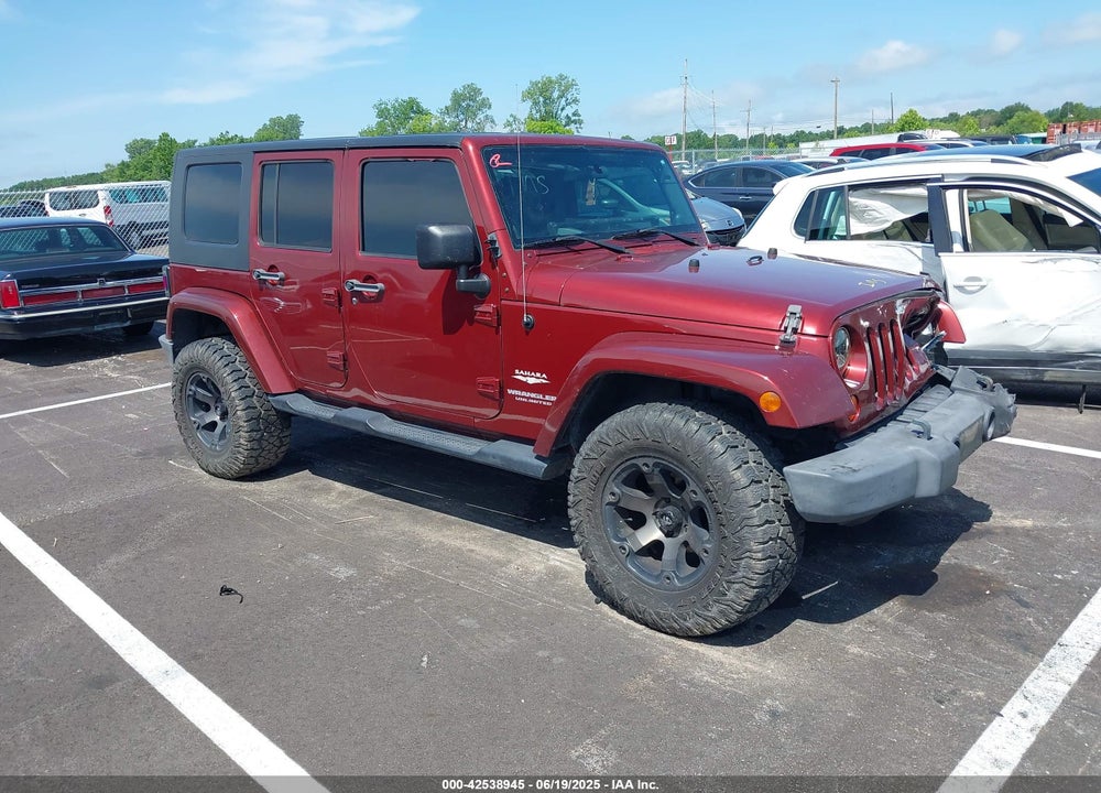 2010 JEEP WRANGLER UNLIMITED SAHARA VIN: 1J4BA5H18AL205611