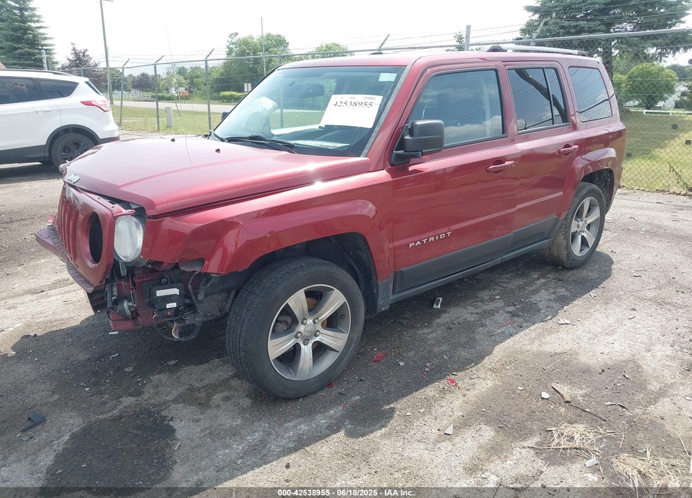 2017 JEEP PATRIOT VIN: 1C4NJPFA6HD132065