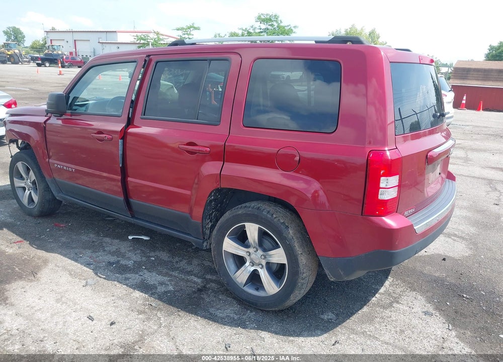 2017 JEEP PATRIOT VIN: 1C4NJPFA6HD132065