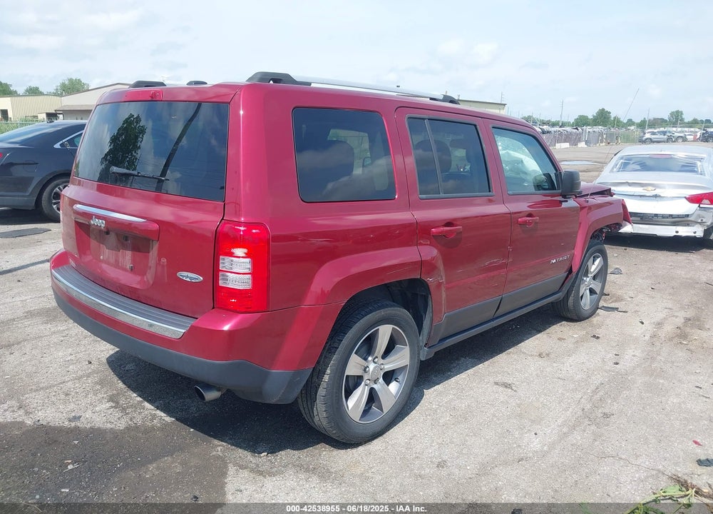 2017 JEEP PATRIOT VIN: 1C4NJPFA6HD132065