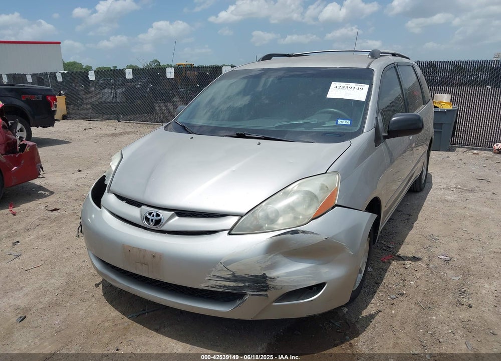 2008 TOYOTA SIENNA LE VIN: 5TDZK23C38S216520