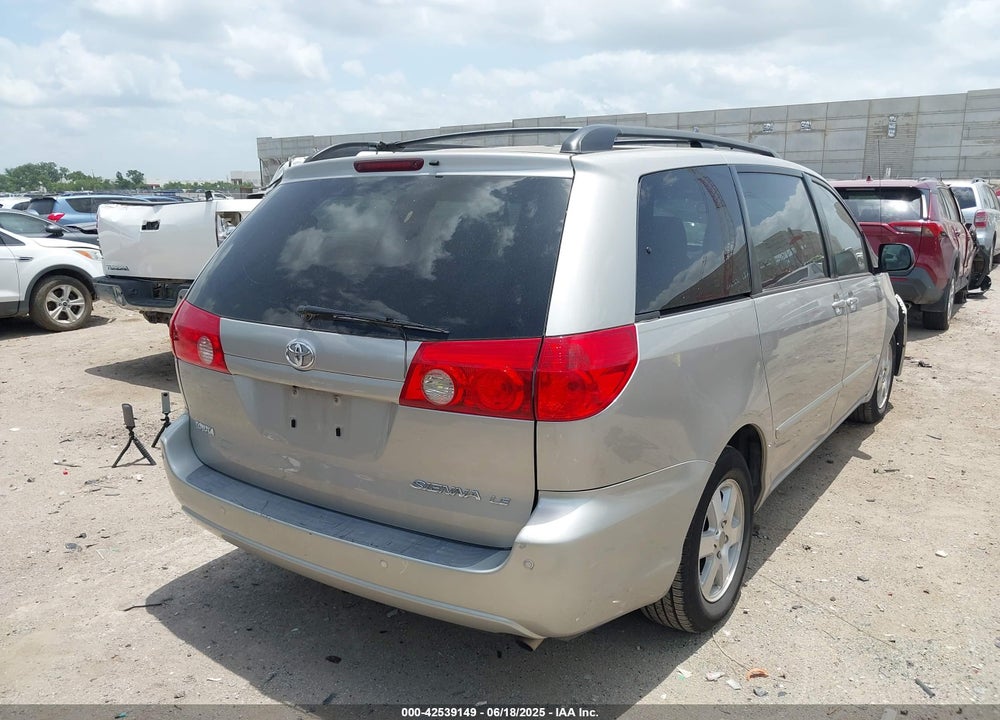 2008 TOYOTA SIENNA LE VIN: 5TDZK23C38S216520