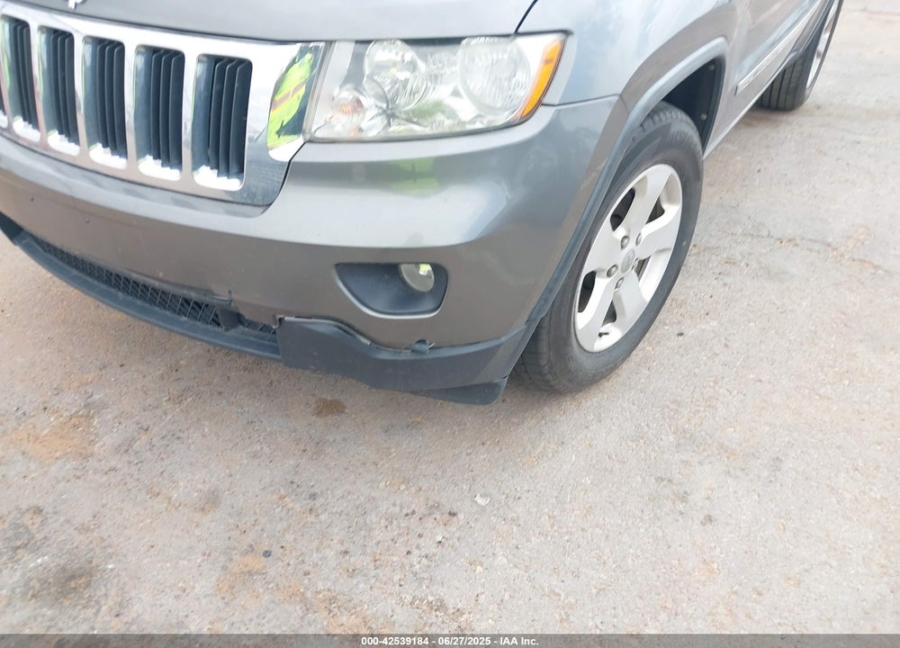 2012 JEEP GRAND CHEROKEE LAREDO VIN: 1C4RJEAGXCC142355