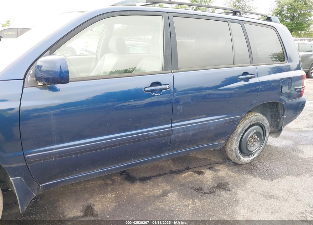 2004 TOYOTA HIGHLANDER V6 VIN: JTEEP21A640006309