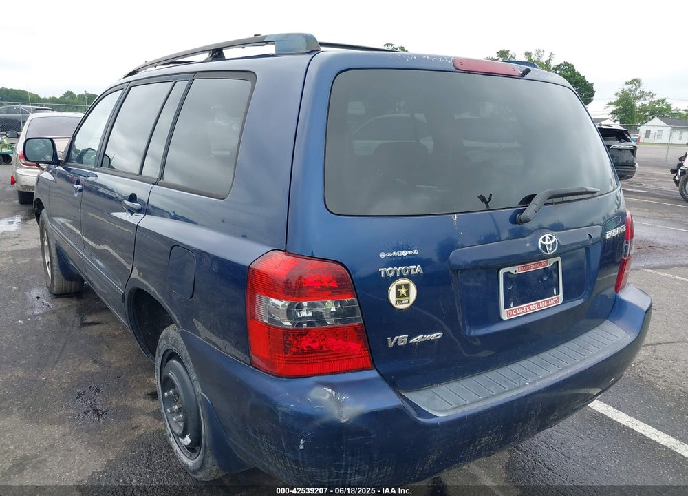 2004 TOYOTA HIGHLANDER V6 VIN: JTEEP21A640006309