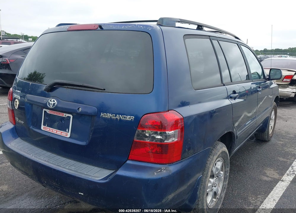 2004 TOYOTA HIGHLANDER V6 VIN: JTEEP21A640006309