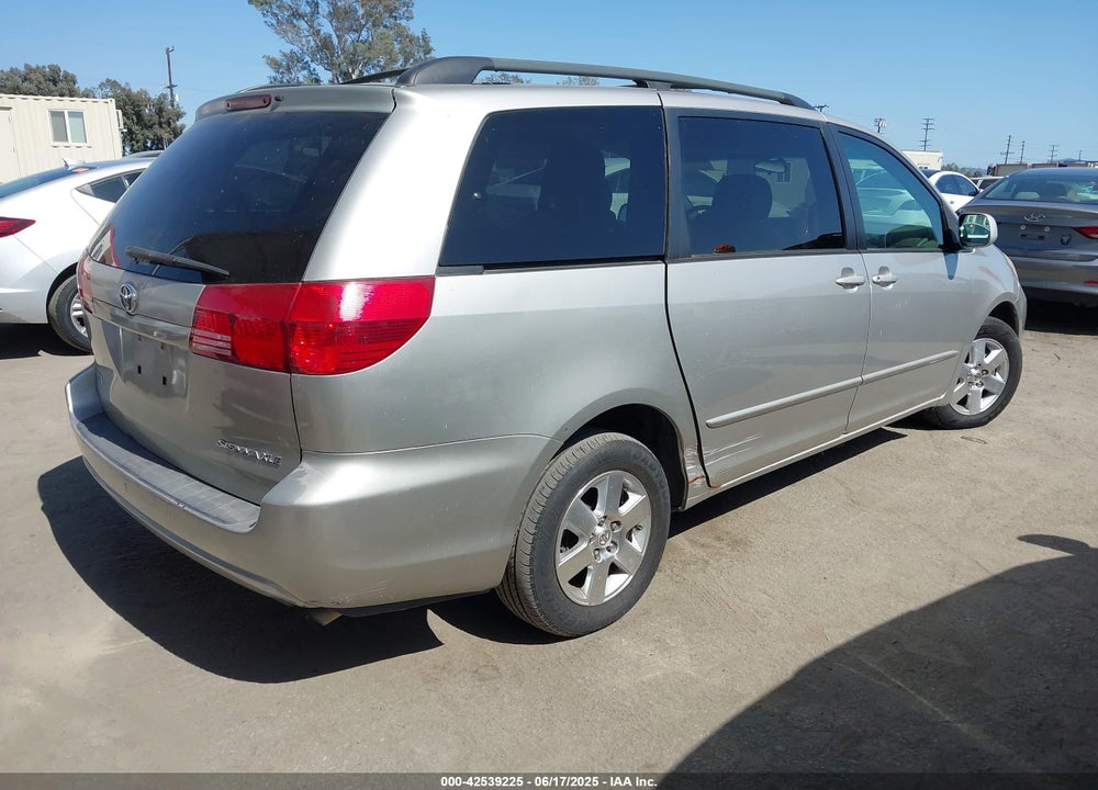 2004 TOYOTA SIENNA XLE VIN: 5TDZA22C24S120232