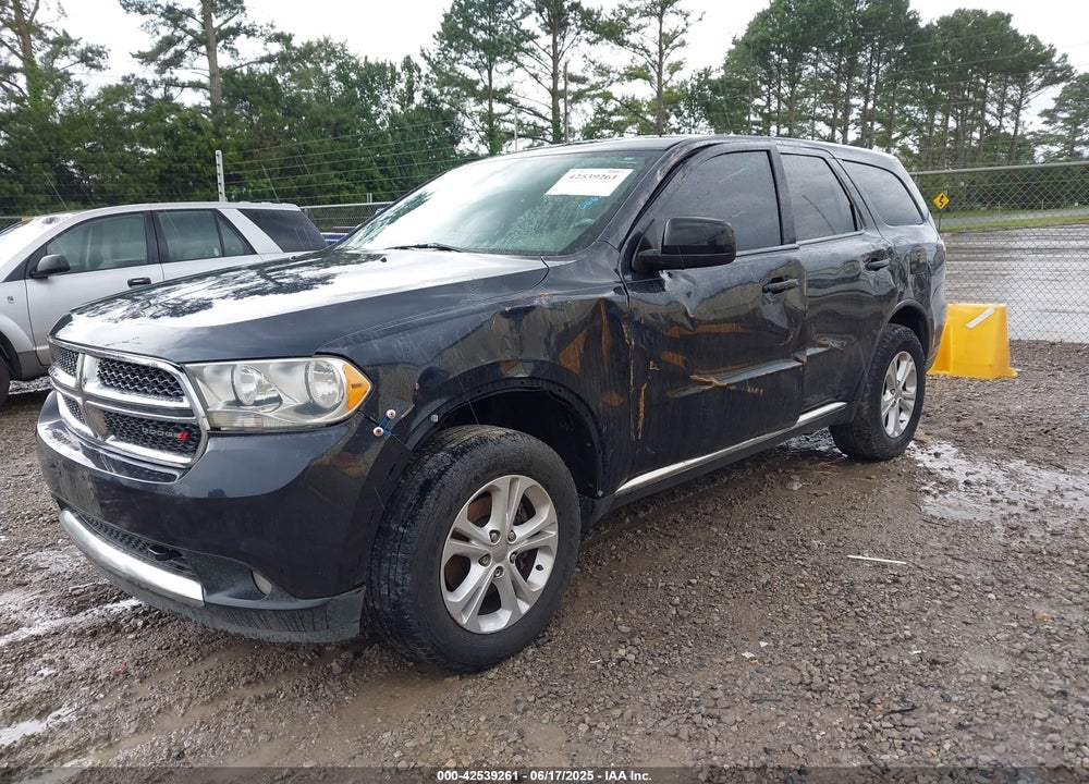 2013 DODGE DURANGO SXT VIN: 1C4RDJAGXDC666204