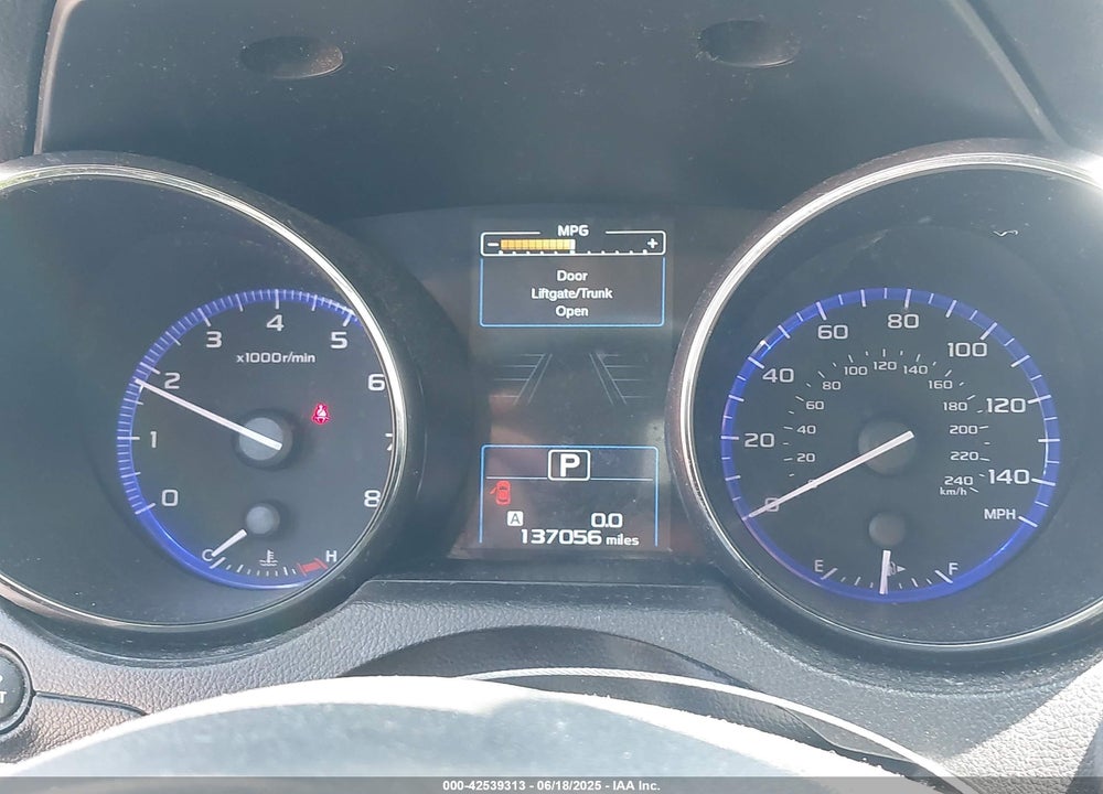 2015 SUBARU LEGACY 2.5I LIMITED VIN: 4S3BNBN60F3027709