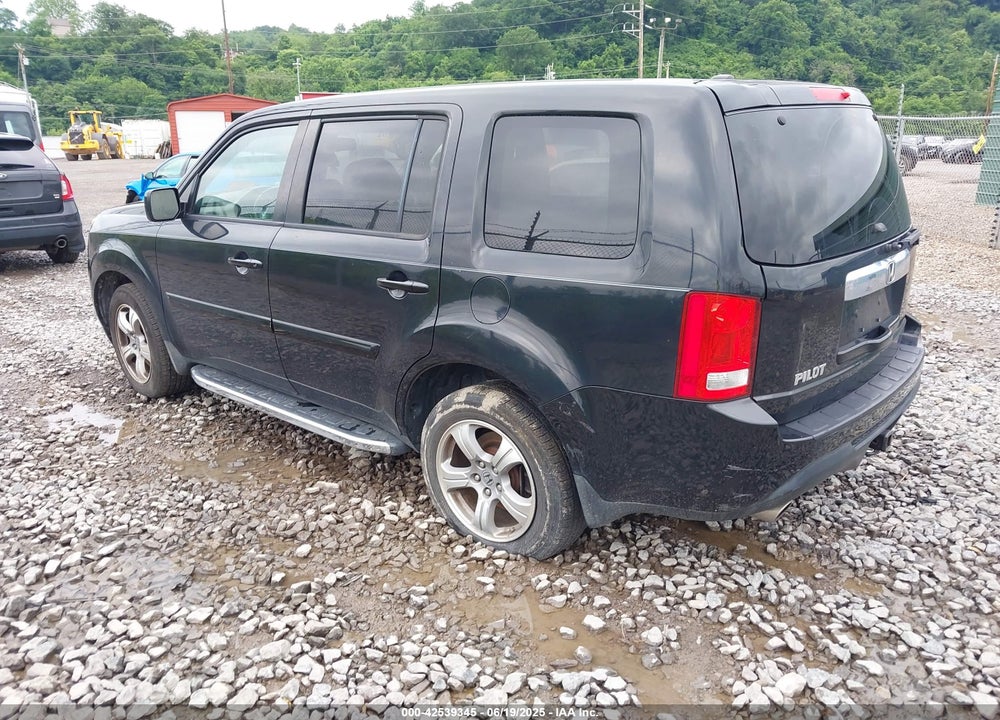 2012 HONDA PILOT EX-L VIN: 5FNYF3H56CB015238
