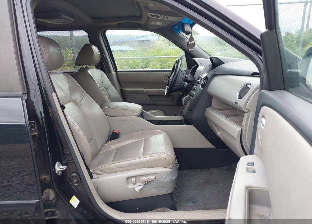 2012 HONDA PILOT EX-L VIN: 5FNYF3H56CB015238