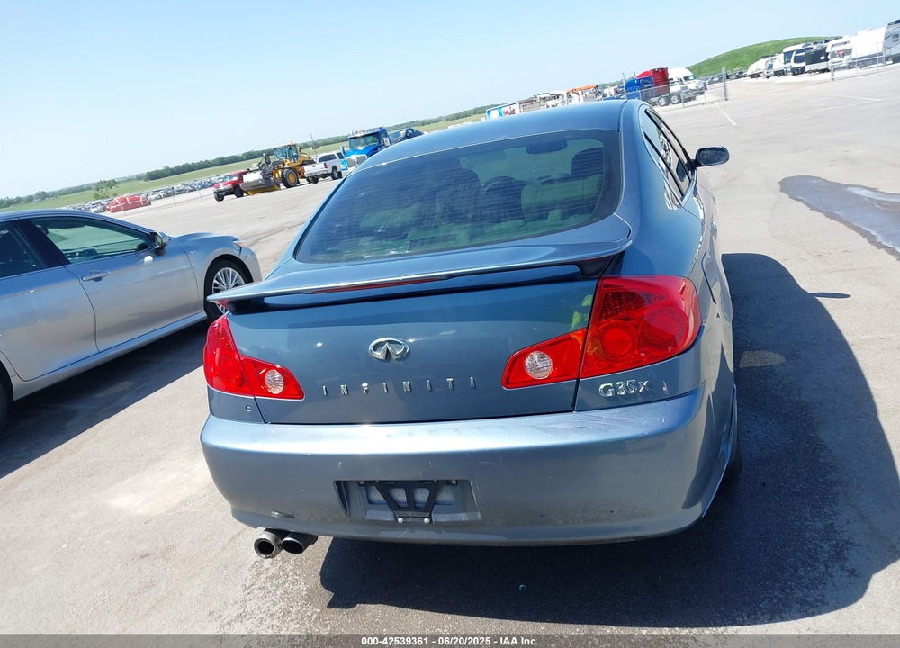 2005 INFINITI G35X VIN: JNKCV51F85M302231