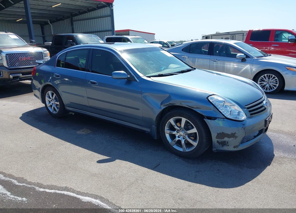 2005 INFINITI G35X VIN: JNKCV51F85M302231