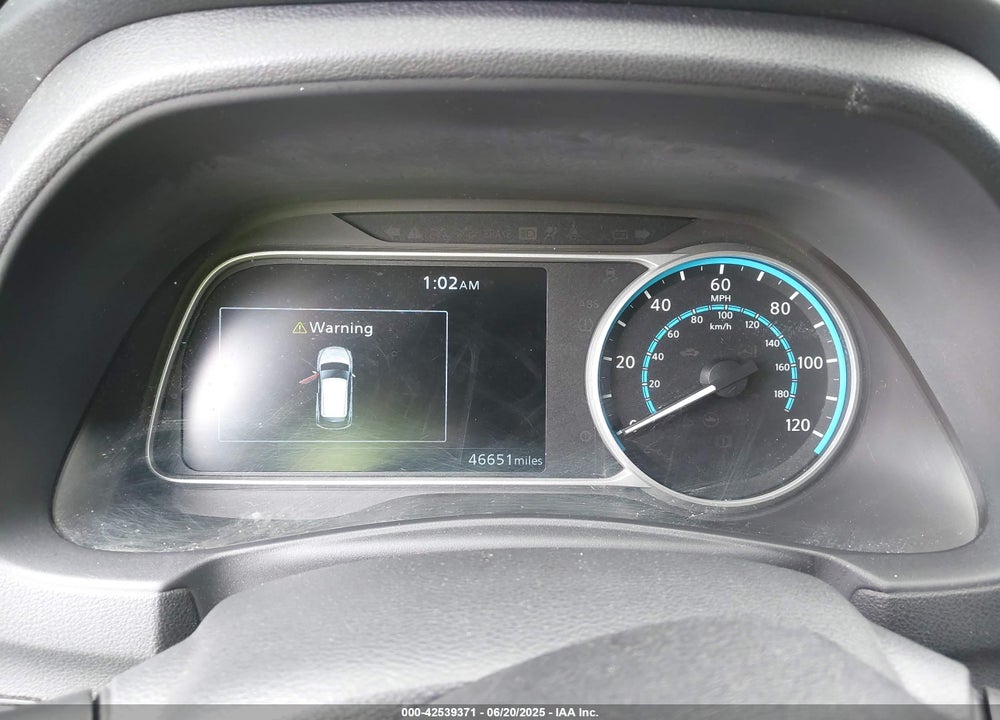 2022 NISSAN LEAF VIN: 1N4BZ1BV6NC561456