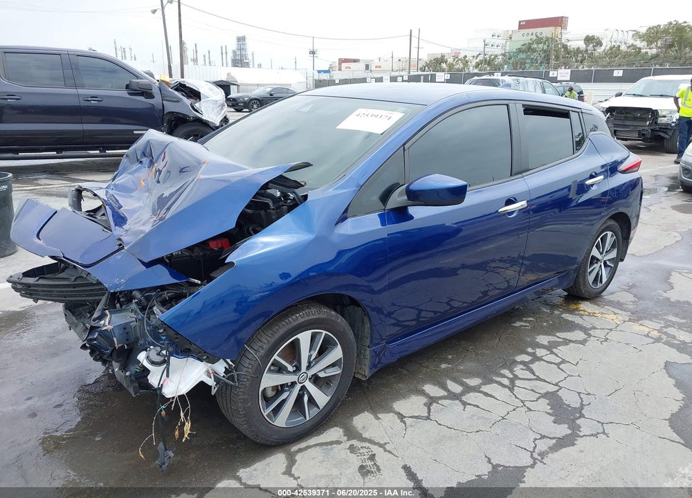 2022 NISSAN LEAF VIN: 1N4BZ1BV6NC561456
