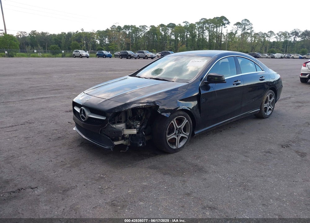 2018 MERCEDES-BENZ CLA 250 VIN: WDDSJ4GB0JN689861