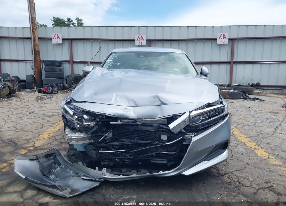 2022 HONDA ACCORD VIN: 1HGCV1F13NA004292