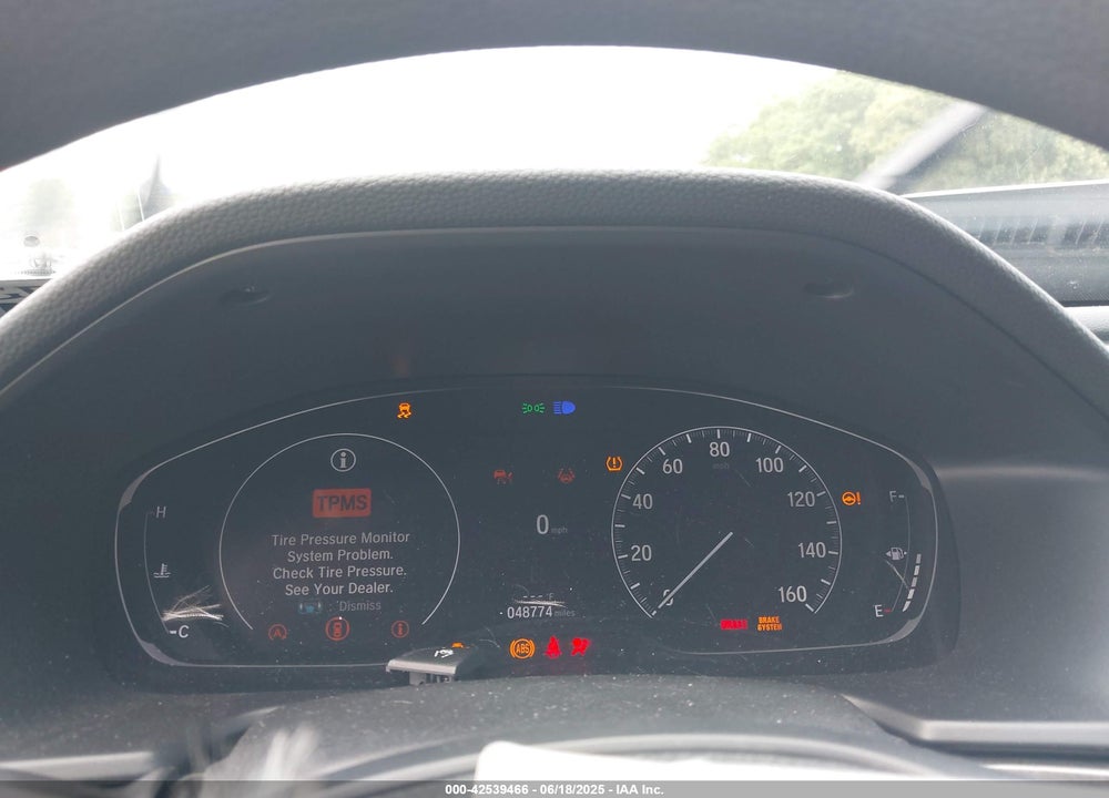 2022 HONDA ACCORD VIN: 1HGCV1F13NA004292