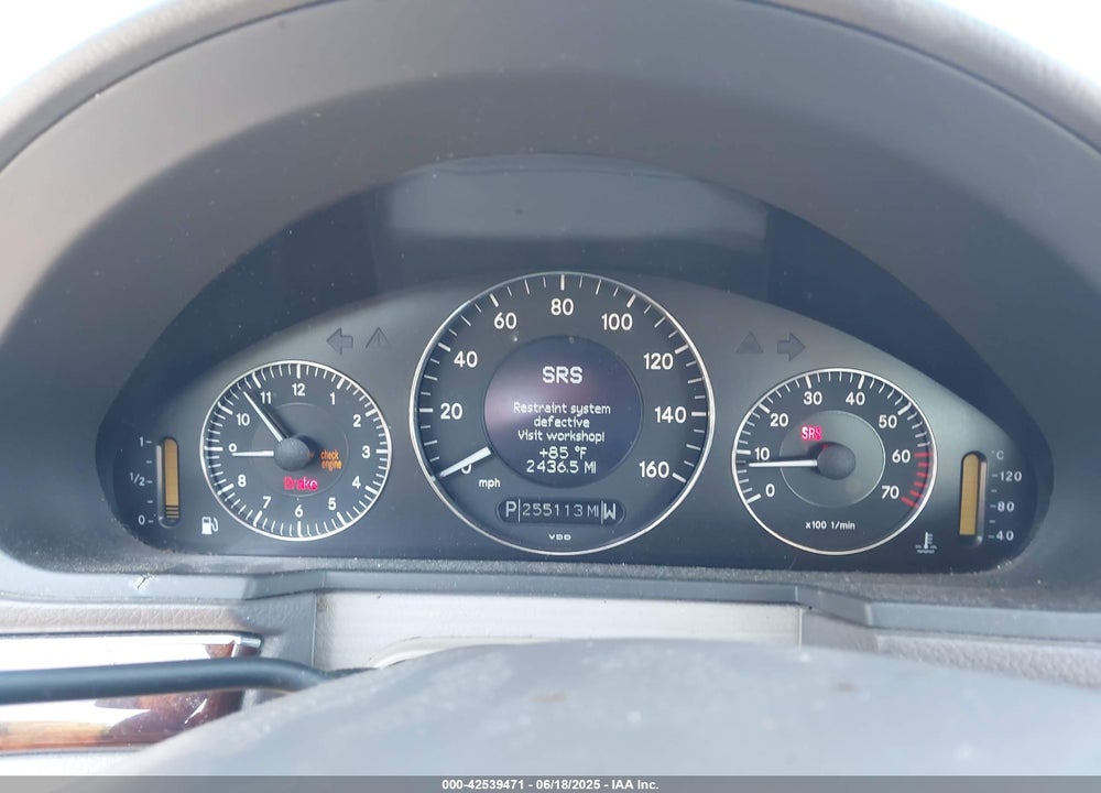 2003 MERCEDES-BENZ E 500 VIN: WDBUF70J33A156502