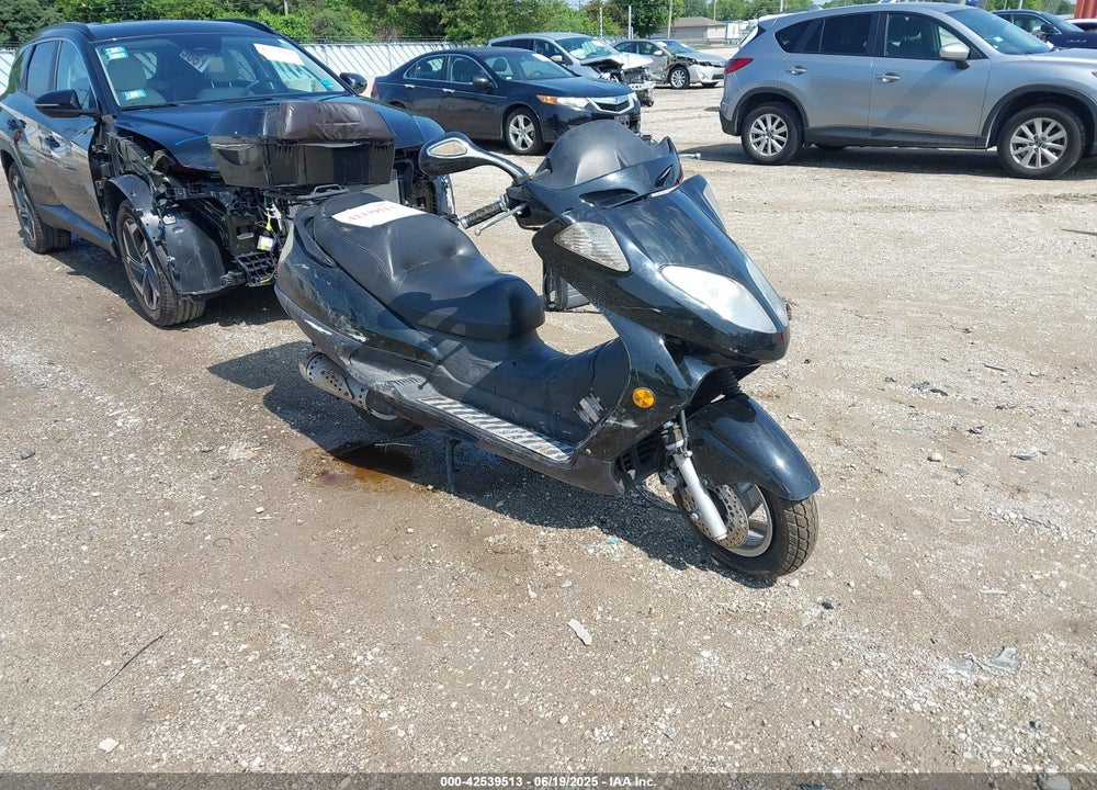 2011 JONWAY MOTORCYCLE VIN: L8YTCKPB2BM050015
