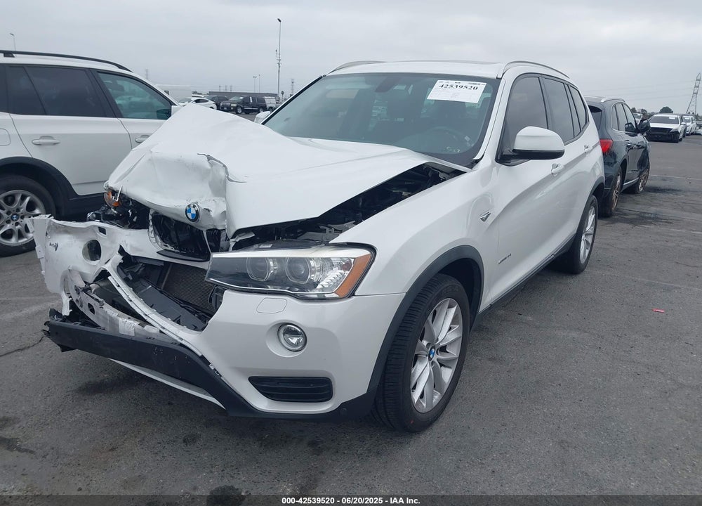 2017 BMW X3 SDRIVE28I VIN: 5UXWZ7C3XH0V87574