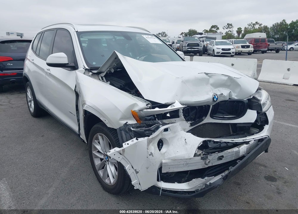 2017 BMW X3 SDRIVE28I VIN: 5UXWZ7C3XH0V87574