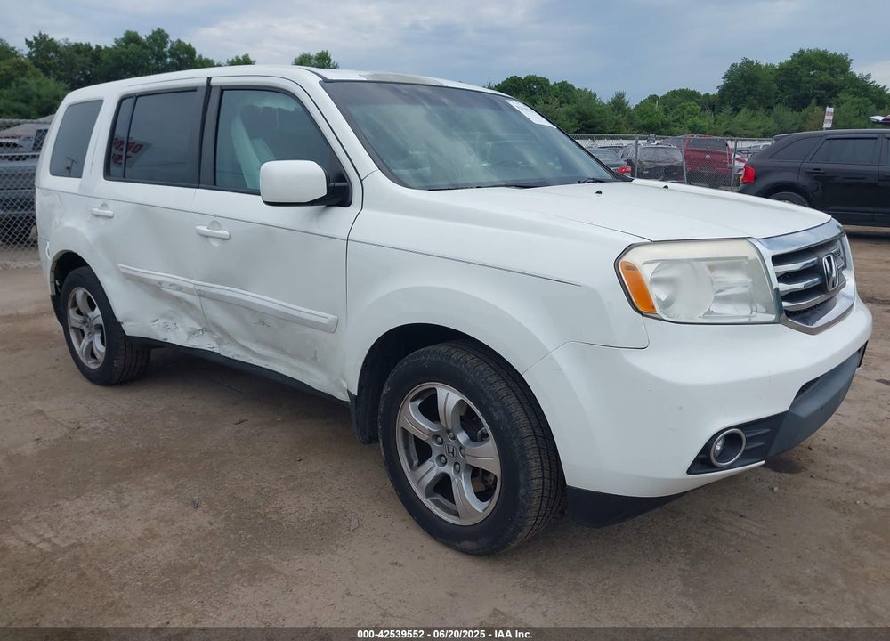 2014 HONDA PILOT EX-L VIN: 5FNYF4H51EB026883