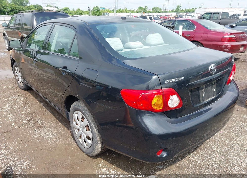 2009 TOYOTA COROLLA VIN: 2T1BU40E69C147233