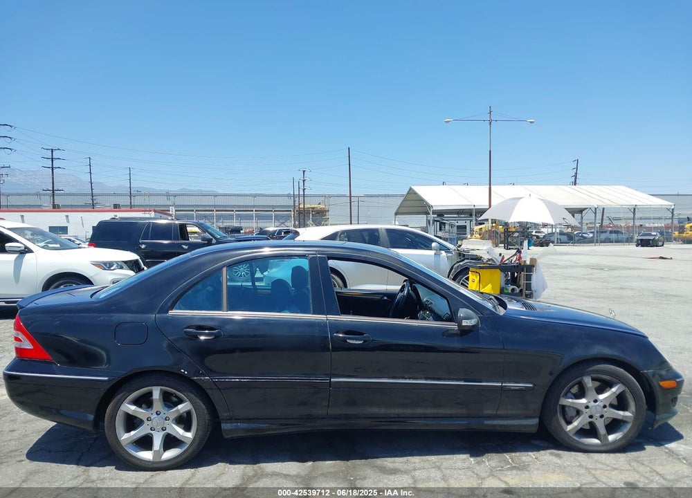 2007 MERCEDES-BENZ C 230 VIN: WDBRF52HX7F888302