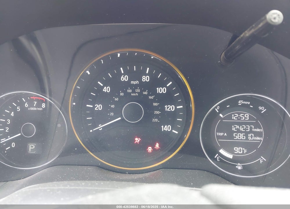 2016 HONDA HR-V EX VIN: 3CZRU5H59GM716924