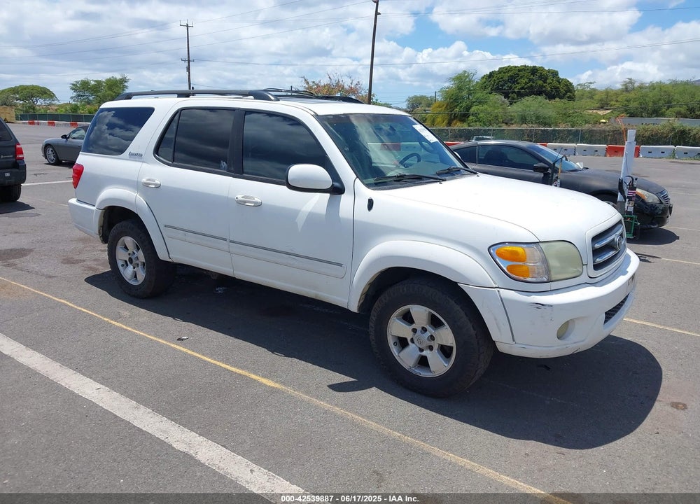 2002 TOYOTA SEQUOIA LIMITED V8 VIN: 5TDZT38A02S126176