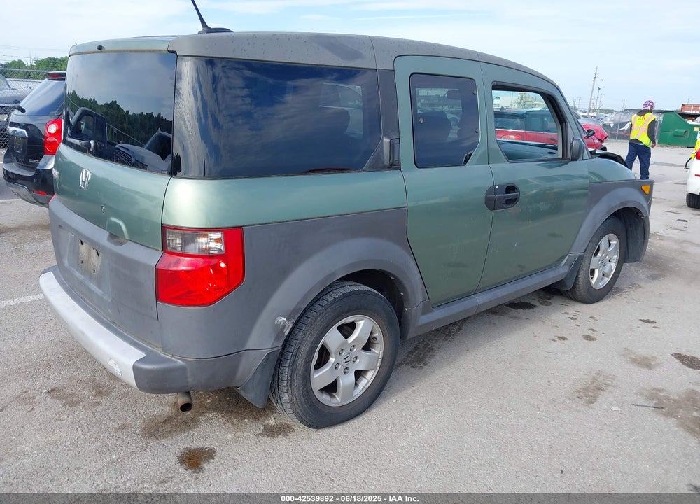 2005 HONDA ELEMENT EX VIN: 5J6YH18695L010195