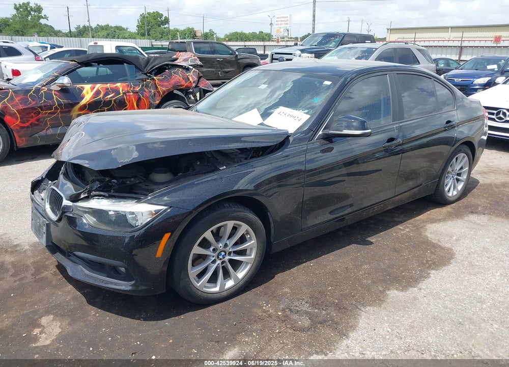 2017 BMW 3 SERIES VIN: WBA8A9C54HK620195