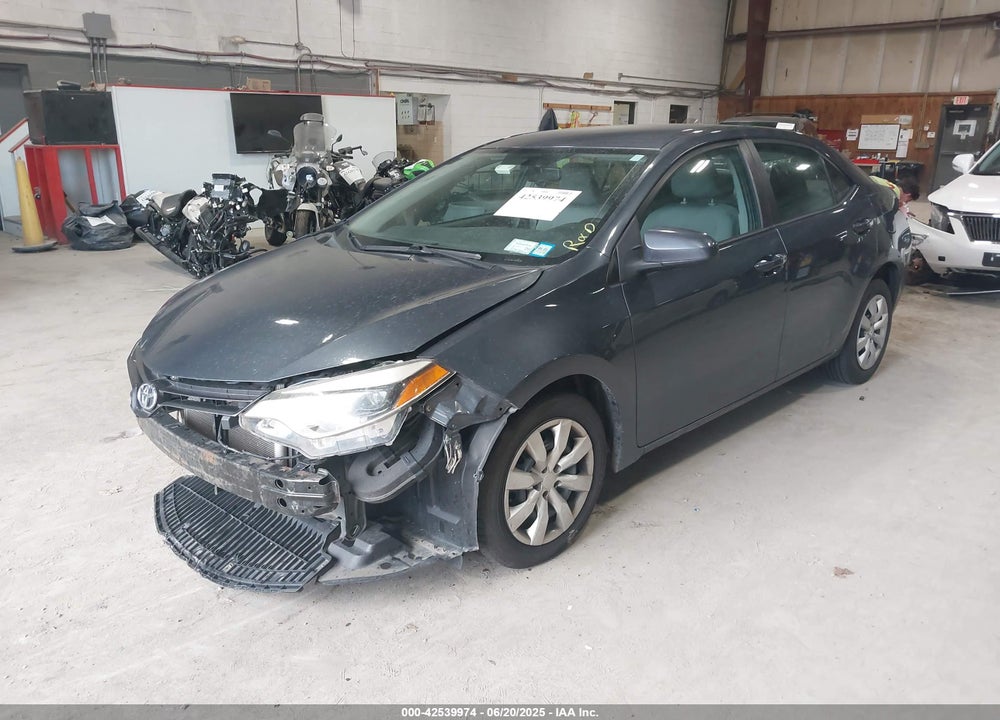 2016 TOYOTA COROLLA VIN: 2T1BURHE6GC591291