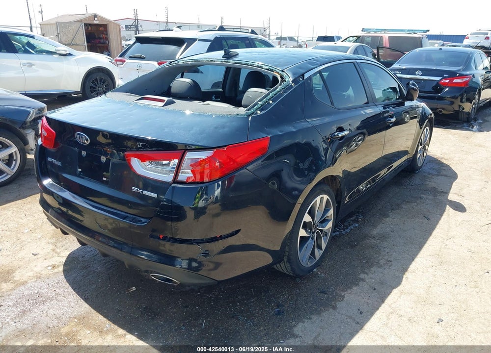 2015 KIA OPTIMA SX TURBO VIN: 5XXGR4A63FG370493