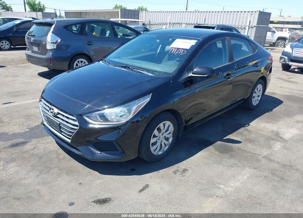 2019 HYUNDAI ACCENT SE VIN: 3KPC24A3XKE049546