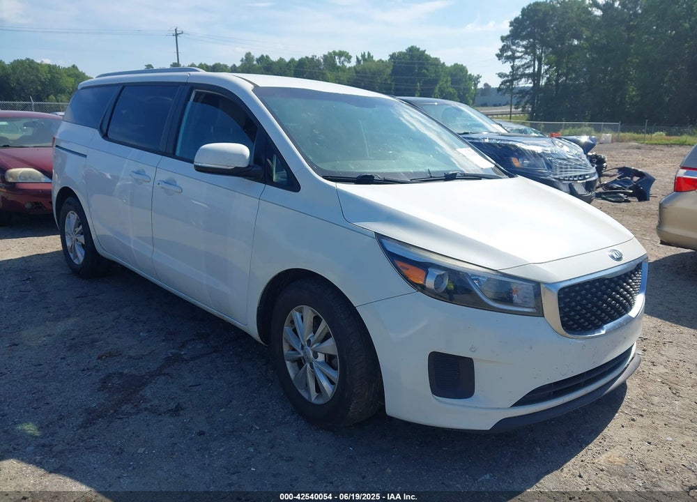 2017 KIA SEDONA LX VIN: KNDMB5C13H6320774