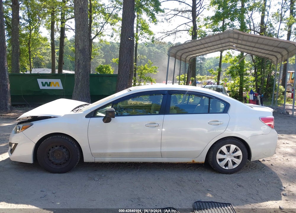 2016 SUBARU IMPREZA VIN: JF1GJAA69GG008030
