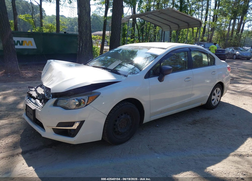 2016 SUBARU IMPREZA VIN: JF1GJAA69GG008030