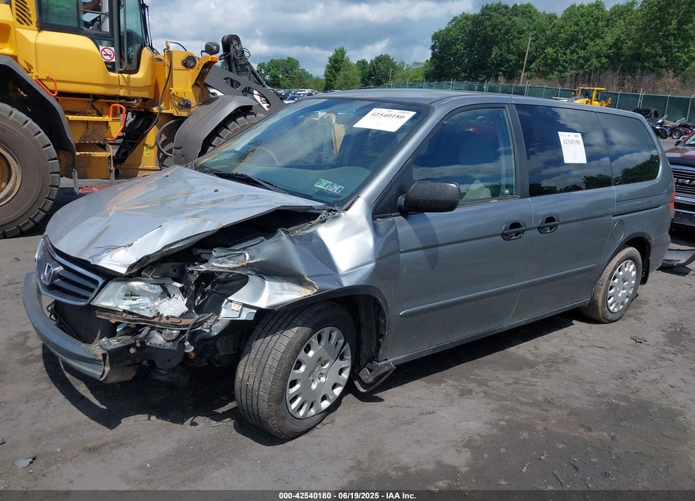 2002 HONDA ODYSSEY LX VIN: 2HKRL18582H505116