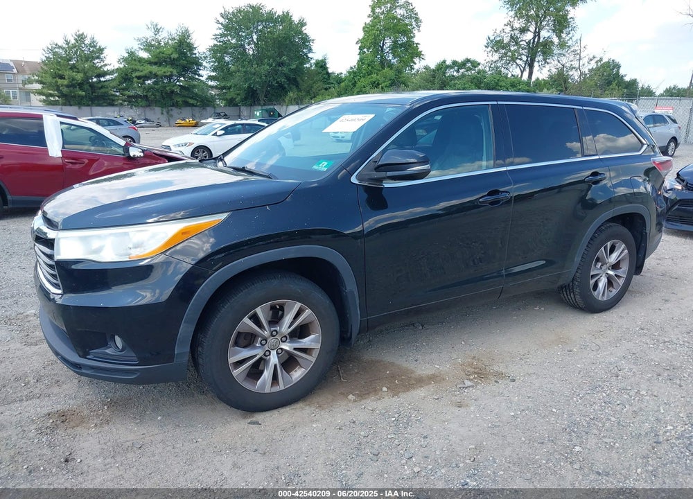 2014 TOYOTA HIGHLANDER LE PLUS V6 VIN: 5TDBKRFH6ESO42391