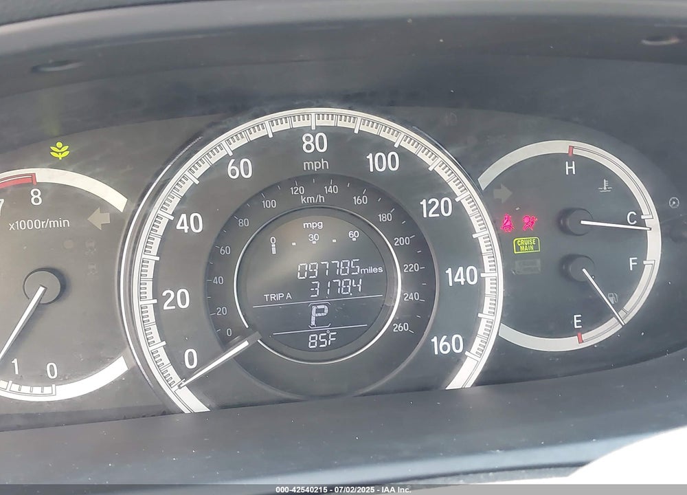 2016 HONDA ACCORD VIN: 1HGCR2F34GA165359