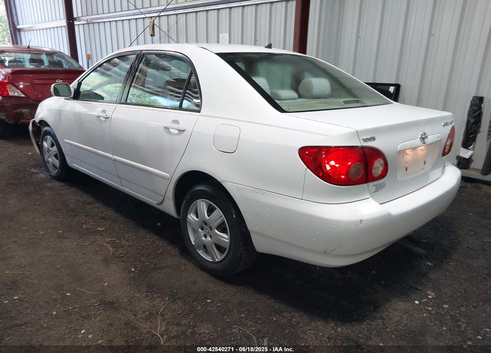 2005 TOYOTA COROLLA LE VIN: 2T1BR32E15C327772