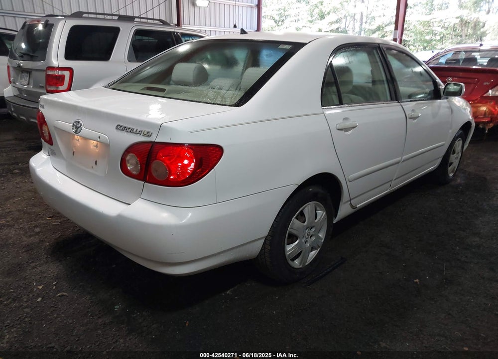 2005 TOYOTA COROLLA LE VIN: 2T1BR32E15C327772