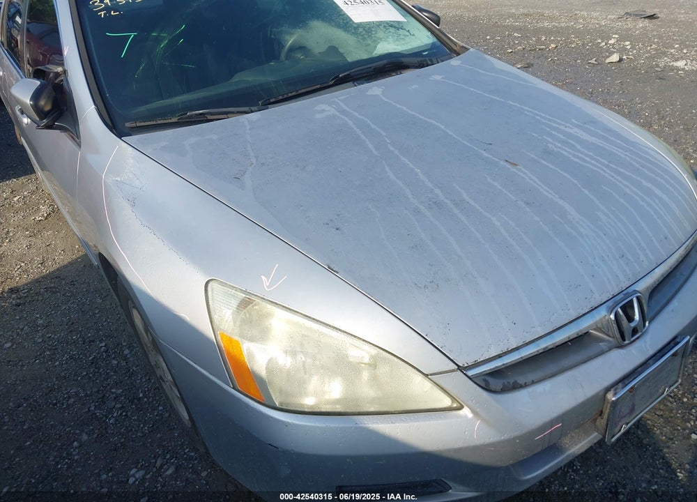2006 HONDA ACCORD VIN: 1HGCM56786A138179