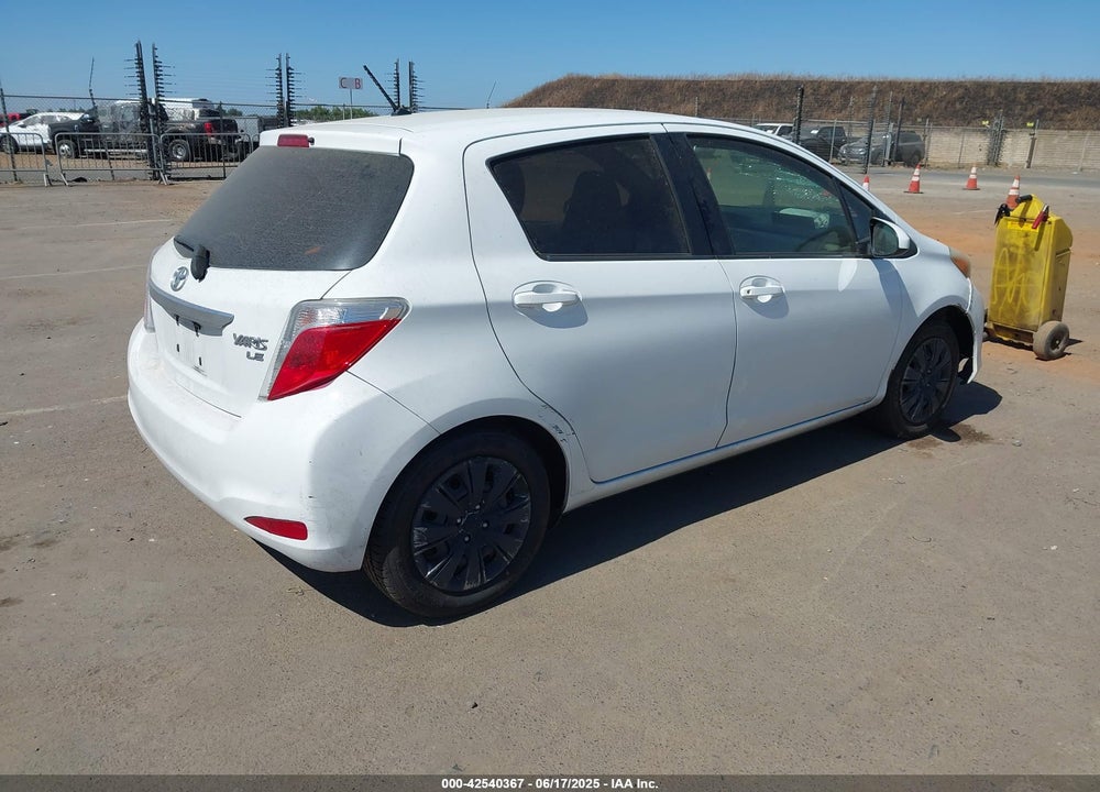 2013 TOYOTA YARIS LE VIN: JTDKTUD3XDD557041